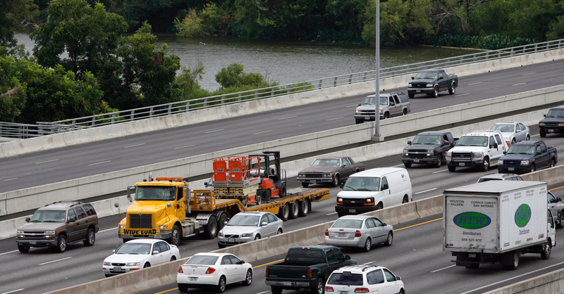 Pictured: Mopac. This photo was taken in 2007. None of those cars have moved at all since then. AP